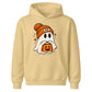Cosy bobble hat ghost trick or treat Halloween Kids Hoodie