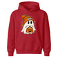 Cosy bobble hat ghost trick or treat Halloween Kids Hoodie
