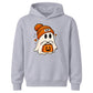 Cosy bobble hat ghost trick or treat Halloween Kids Hoodie