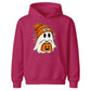Cosy bobble hat ghost trick or treat Halloween Kids Hoodie