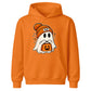 Cosy bobble hat ghost trick or treat Halloween Kids Hoodie