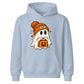 Cosy bobble hat ghost trick or treat Halloween Kids Hoodie