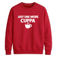 Cosy daily hot drink lover Funny Memes Unisex Sweatshirt