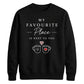 Cozy Favourite Place Next To You For him For her gift sweatshirt