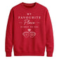 Cozy Favourite Place Next To You For him For her gift sweatshirt