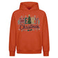 Cozy Festive Tree Typography Christmas Oversized Hoodie