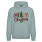 Cozy Festive Tree Typography Christmas Oversized Hoodie