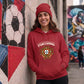 Crest Portugal football tournament unisex hoodies