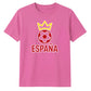 Crown Ball Espana Spain Football Tournament Unisex T-Shirt
