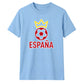 Crown Ball Espana Spain Football Tournament Unisex T-Shirt