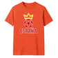 Crown Ball Espana Spain Football Tournament Unisex T-Shirt