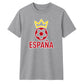 Crown Ball Espana Spain Football Tournament Unisex T-Shirt