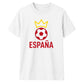 Crown Ball Espana Spain Football Tournament Unisex T-Shirt