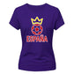Crown Spain football tournament Ladies Fit t-shirt