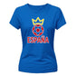 Crown Spain football tournament Ladies Fit t-shirt