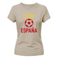 Crown Spain football tournament Ladies Fit t-shirt