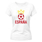 Crown Spain football tournament Ladies Fit t-shirt