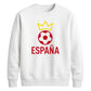 Crown Spain football tournament sweatshirt