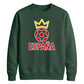 Crown Spain football tournament sweatshirt