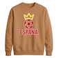 Crown Spain football tournament sweatshirt