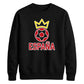 Crown Spain football tournament sweatshirt