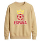 Crown Spain football tournament sweatshirt