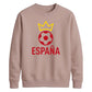 Crown Spain football tournament sweatshirt