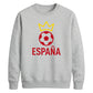 Crown Spain football tournament sweatshirt