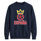 Crown Spain football tournament sweatshirt