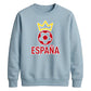 Crown Spain football tournament sweatshirt