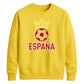 Crown Spain football tournament sweatshirt