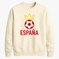 Crown Spain football tournament sweatshirt