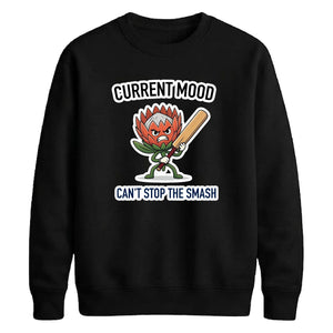 South Africa T20 Womens World Cup Tee Shirt Current Mood Smash Women Cricket unisex sweatshirt