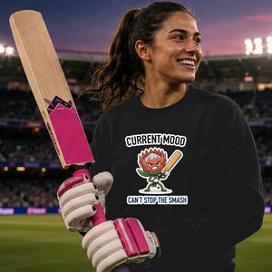 South Africa T20 Womens World Cup Tee Shirt Current Mood Smash Women Cricket unisex sweatshirt