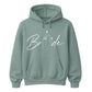 Cursive Hand Ring Illustration Design Bride Unisex Hoodie