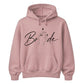 Cursive Hand Ring Illustration Design Bride Unisex Hoodie