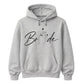 Cursive Hand Ring Illustration Design Bride Unisex Hoodie
