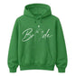 Cursive Hand Ring Illustration Design Bride Unisex Hoodie