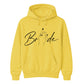 Cursive Hand Ring Illustration Design Bride Unisex Hoodie