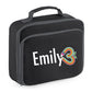 Cute Elephant Kids Lunch Bag with Custom Name Personalised Lunch Bag Cooler Box