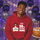 Custom Birthday King Personalised Happy Birthday hoodie