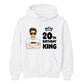 Custom Birthday King Personalised Happy Birthday hoodie