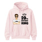 Custom Birthday King Personalised Happy Birthday hoodie