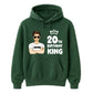 Custom Birthday King Personalised Happy Birthday hoodie