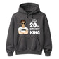 Custom Birthday King Personalised Happy Birthday hoodie