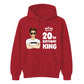 Custom Birthday King Personalised Happy Birthday hoodie