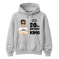 Custom Birthday King Personalised Happy Birthday hoodie