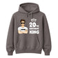 Custom Birthday King Personalised Happy Birthday hoodie