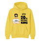 Custom Birthday King Personalised Happy Birthday hoodie