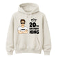 Custom Birthday King Personalised Happy Birthday hoodie